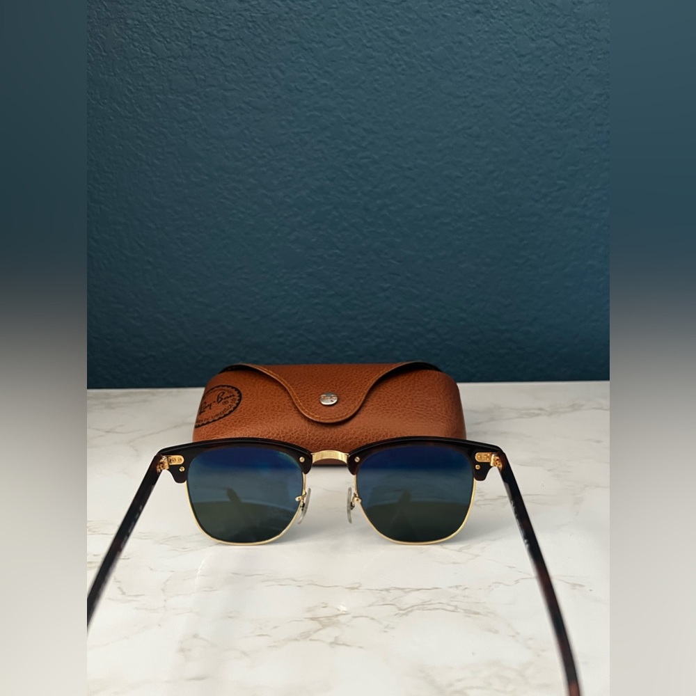 RayBan CLUBMASTER CLASSIC Polarized - Picture 4 of 9